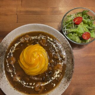 オムライスも人気です 今週はシーフード…